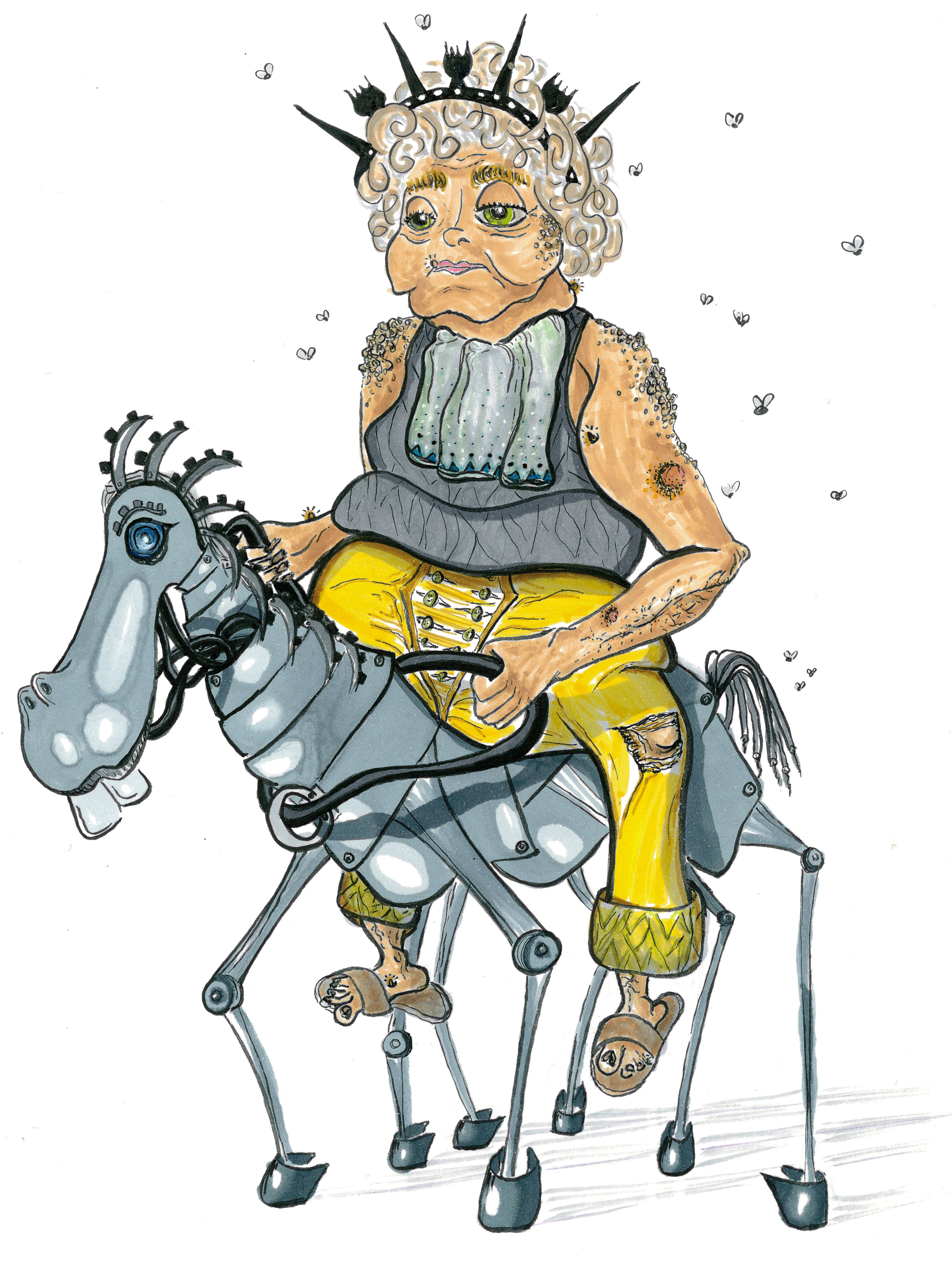 ''I am queen of mold and decay. Everything I taste, I know. I can uncover the maiden name of the in-law you tried to impress with that beer soaked sous-vide meat loaf you have been meaning to throw away from the perfume of your fridge. Each boil on my skin is a battle scar of the poisoned feasts I prevented and the cannibals I flavor profiled. It's a miracle my pantaloons keep their golden shine with all that I consume. Do you want to be more intimate with your taste buds? Build a palace for your palate? Gustation is the final frontier. I am Colonel Peabody, Doctor of Investigative Gluttony, and this is my MasterClass.''